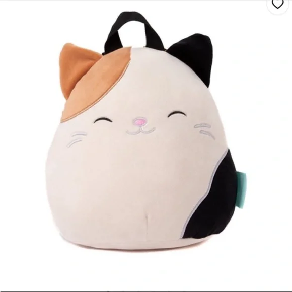 SQUISHMALLOW CAM THE CAT 12" BACKPACK PLUSH TOY NEW WITH TAG - Picture 1 of 11